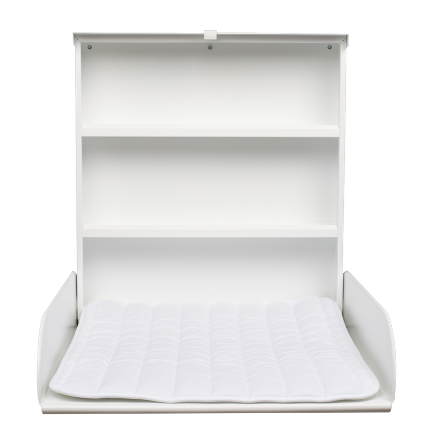 byBO design PIPPI væghængt puslebord – Hvid