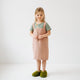 Linen Pinafore Apron for Kids - Cafe Creme