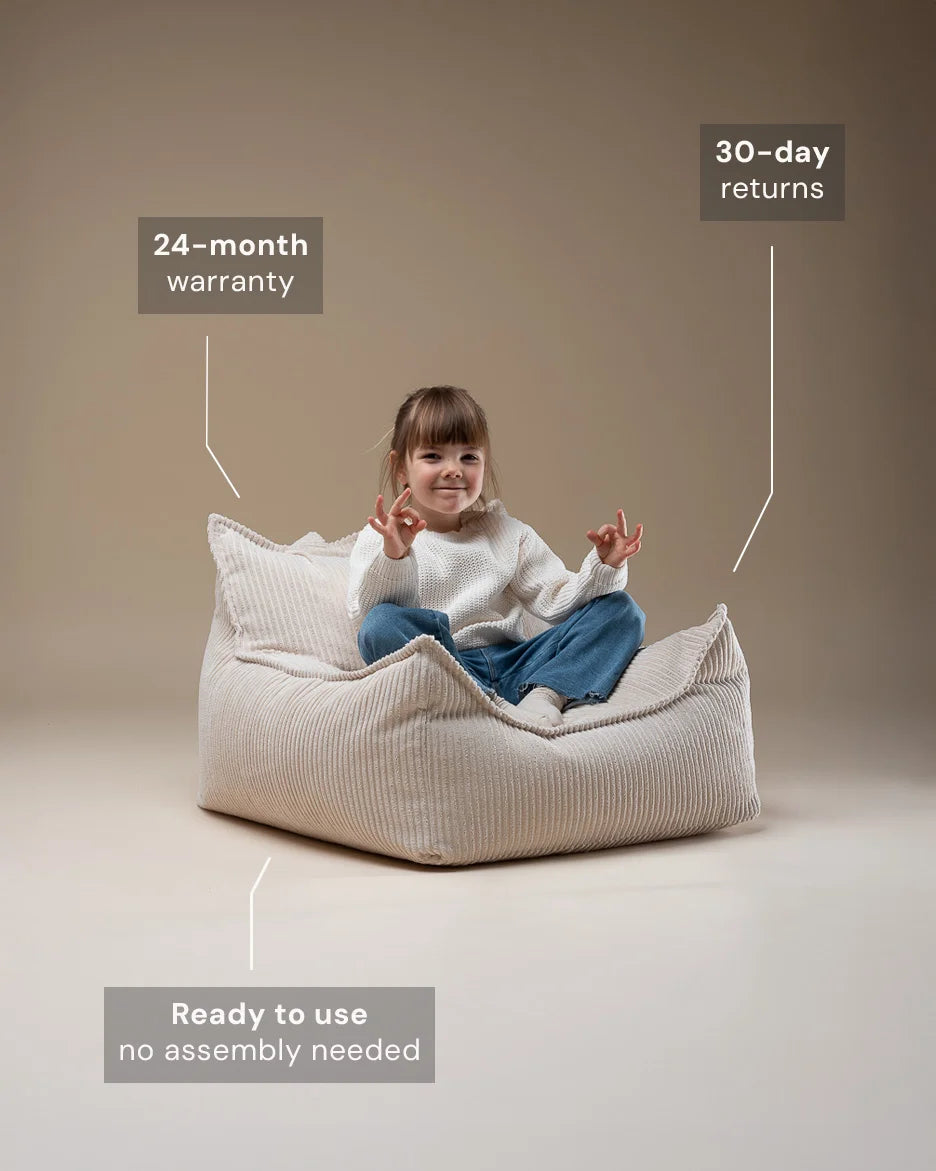 Wigiwama sækkestol – Marshmallow