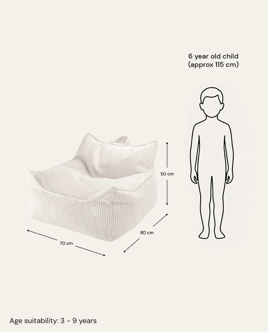 Wigiwama sækkestol – Marshmallow