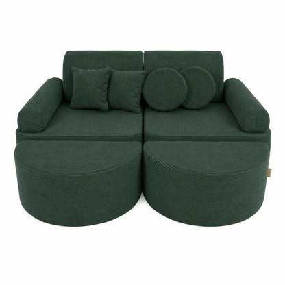 Medium Modular Sofa for Kids - Slimcord Forrest Plus
