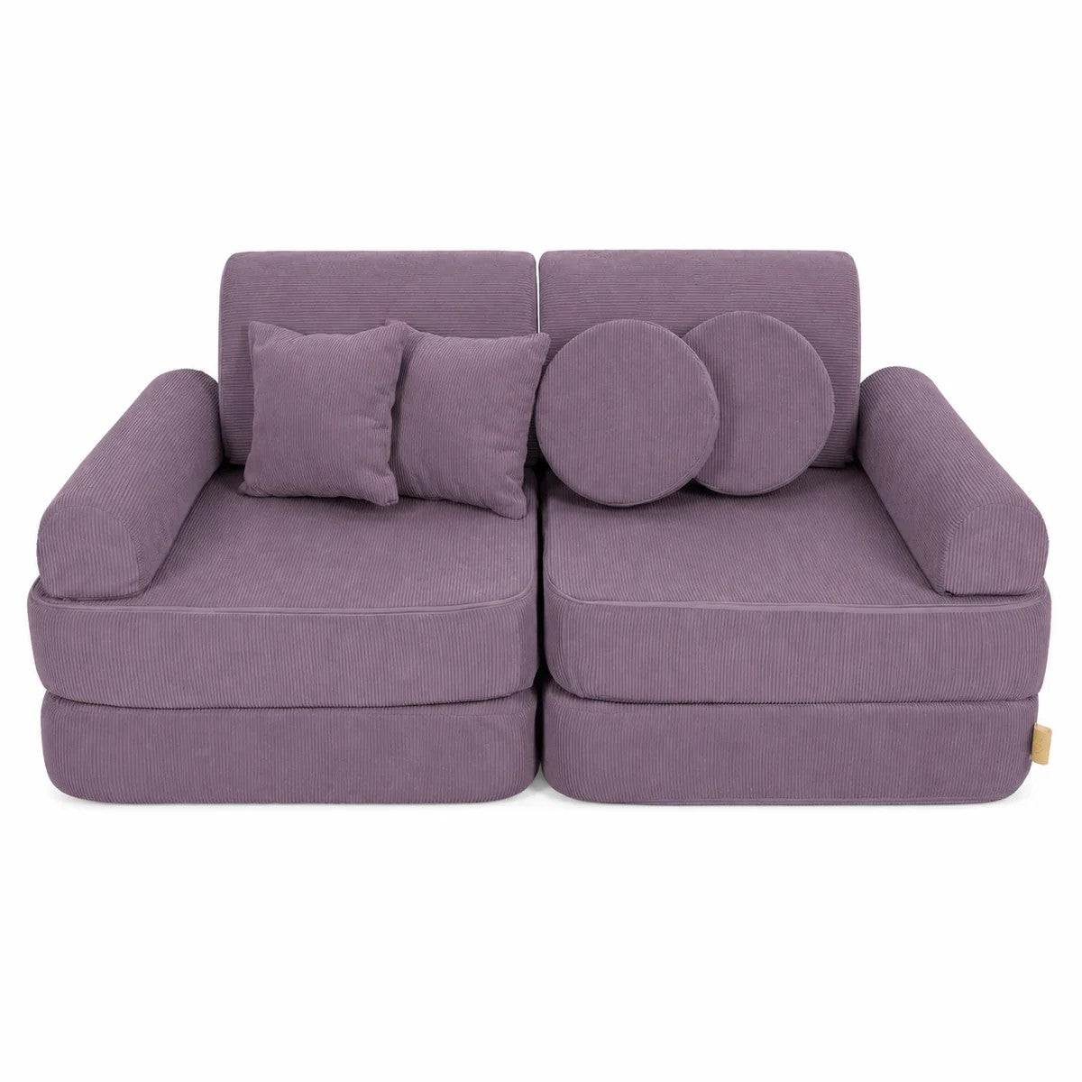 Medium Modular Sofa for Kids - Slimcord Lavender