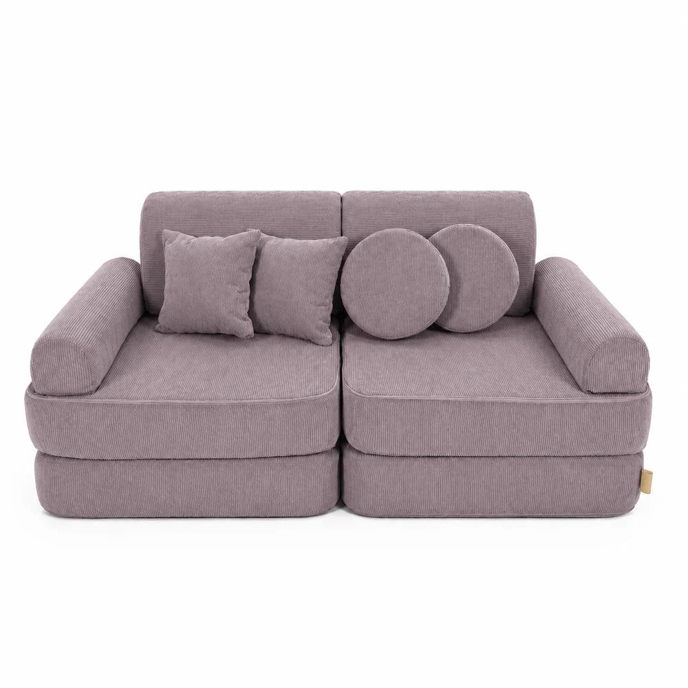 Medium Modular Sofa for Kids - Slimcord Taupe