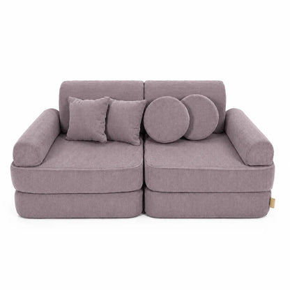 Medium Modular Sofa for Kids - Slimcord Taupe