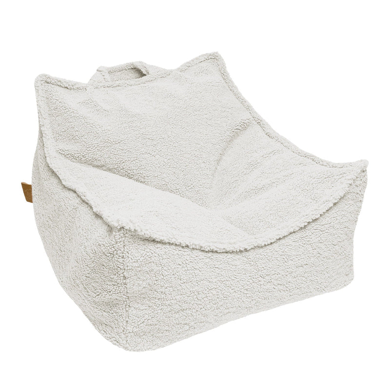 MeowBaby® Bearly Sækkestol – Hvid