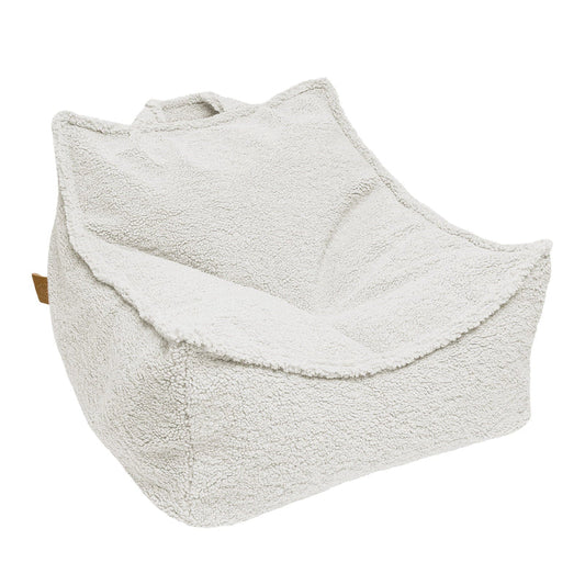 MeowBaby® Bearly Sækkestol – Hvid