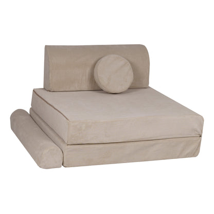 MeowBaby® Large Slimcord Premium Sofa - Lavender
