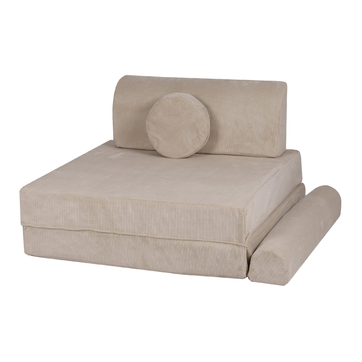 MeowBaby® Large Slimcord Premium Sofa - Lime