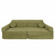MeowBaby® Large Slimcord Premium Sofa - Lime