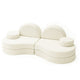 MeowBaby® Modular Sofa Coccolo for Kids – 6 Piece, Bearly Cream