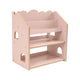 MeowBaby Montessori MDF House Bookcase - Pink