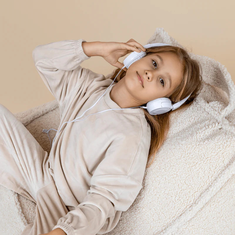 MeowBaby® Bearly Sækkestol – Hvid