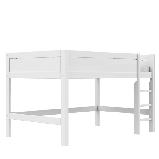 LIFETIME Kidsrooms Original halvhøj seng med stige 120 x 200 cm