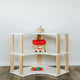 Modular Montessori Shelf Corner - 3 Shelves