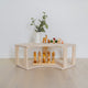 Modular Montessori Shelf Corner - 2 Shelves
