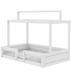 LIFETIME Kidsrooms Montessori husseng inkl. sengeheste – 120 x 200 cm
