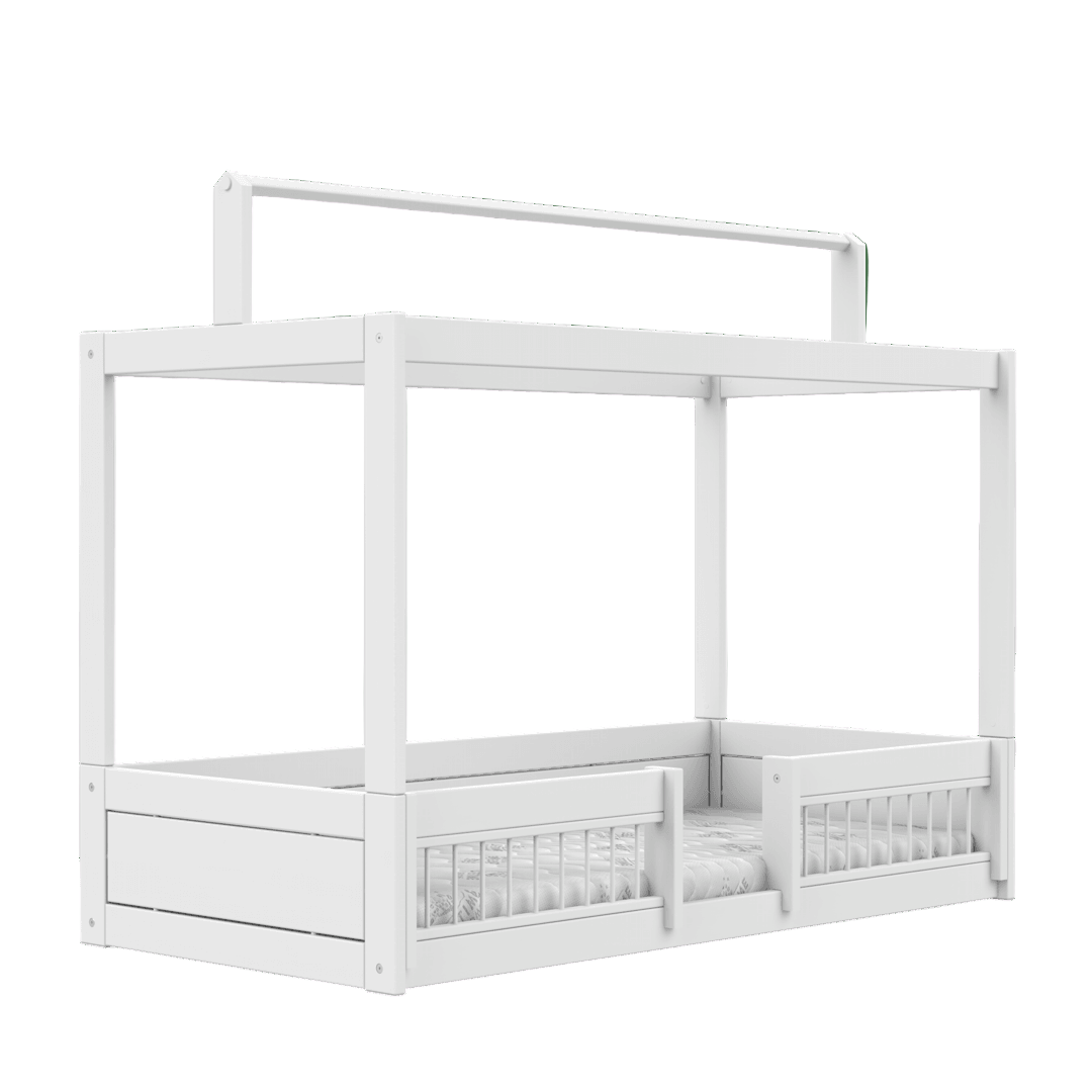 LIFETIME Kidsrooms Montessori husseng inkl. sengeheste – 90 x 200 cm
