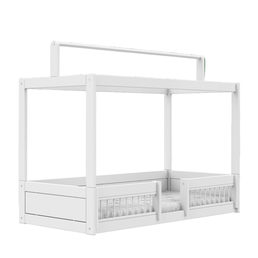 LIFETIME Kidsrooms Montessori husseng inkl. sengeheste – 90 x 200 cm
