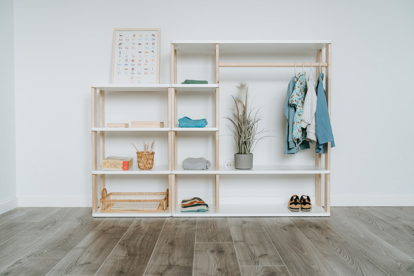 Modular Montessori Wardrobe