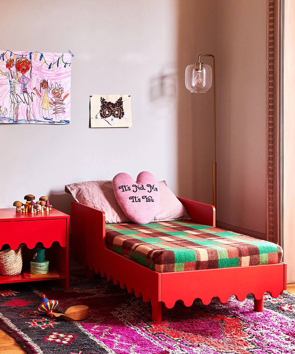 Oeuf NYC Moss natbord – rød