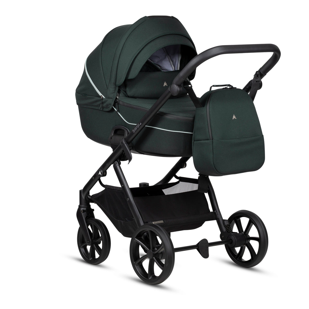 Noordi Fjordi V2 2027 2-in-1 Stroller – Forest Green 609
