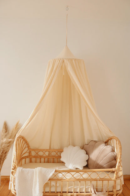 Organic Cotton Canopy - Raw Cotton
