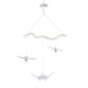 Origami Nursery Mobile - White