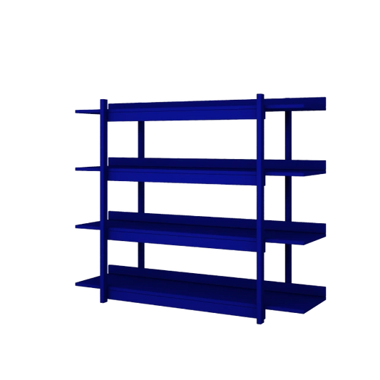 Wood Luck Design - Frame - bogreol – blå