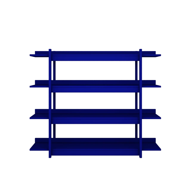 Wood Luck Design - Frame - bogreol – blå
