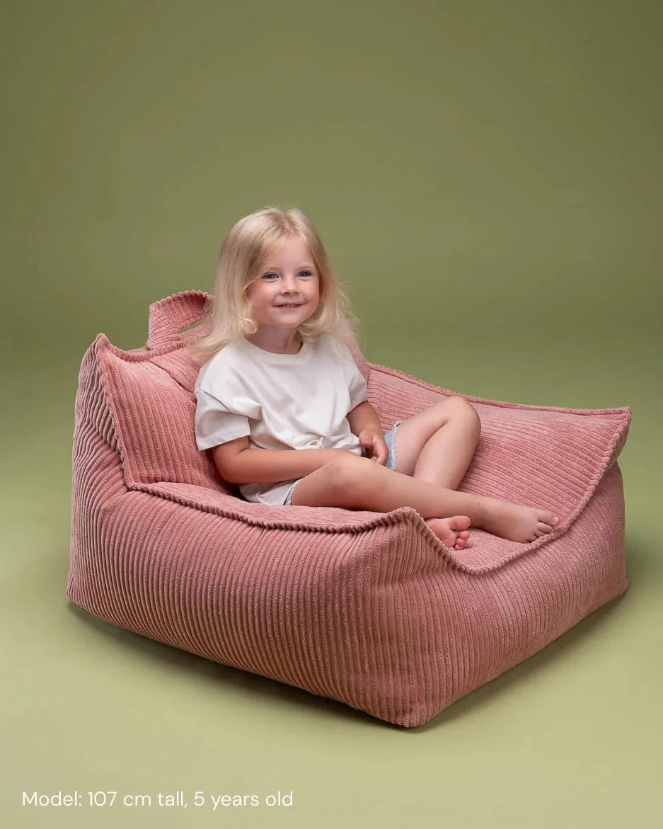 Wigiwama sækkestol – Pink Mousse