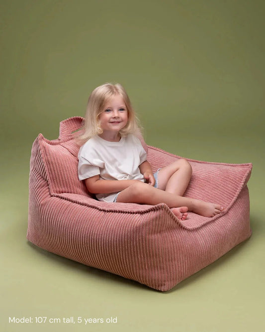 Wigiwama sækkestol – Pink Mousse