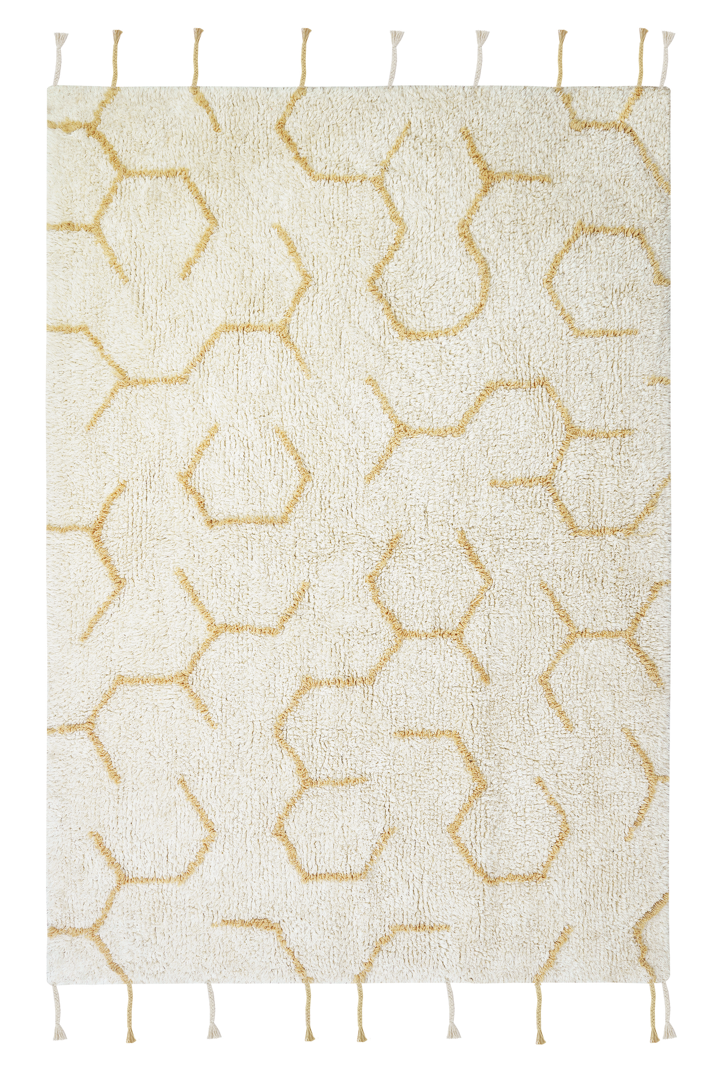 Lorena Canals legetæppe Pollination 90 x 130 cm – natur/honey