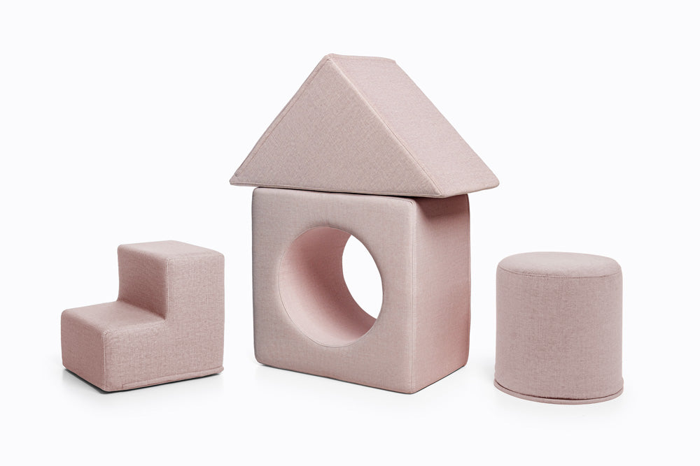 Shappy Playset - Tumlesæt - Soft Pink