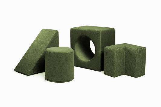 Shappy Playset - Tumlesæt - Bottle Green