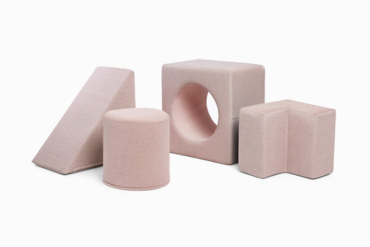 Shappy Playset - Tumlesæt - Soft Pink