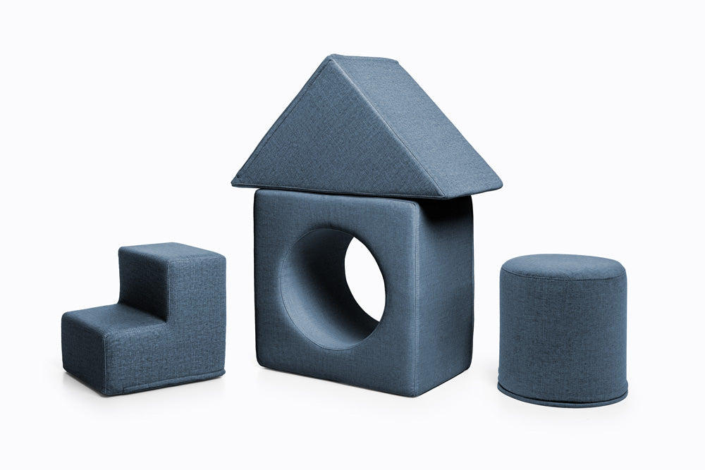 Shappy Playset - Tumlesæt - Navy Blue