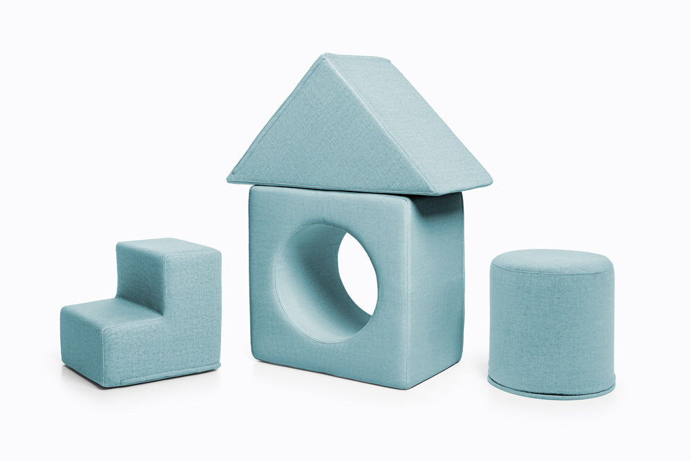 Shappy Playset - Tumlesæt - Sky Blue