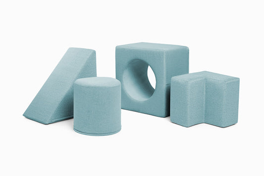 Shappy Playset - Tumlesæt - Sky Blue