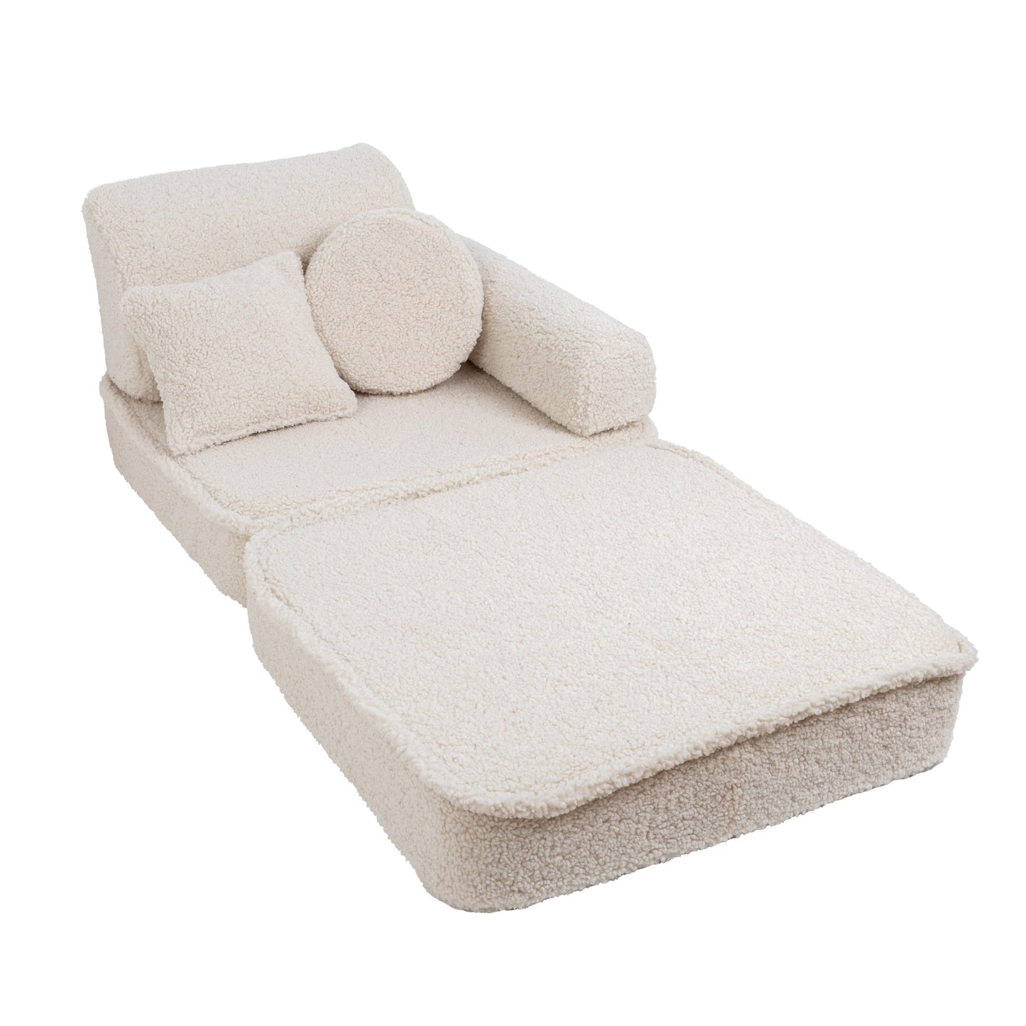 Meowbaby mellem legesofa - Bearly, creme