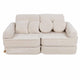 Meowbaby mellem legesofa - Bearly, creme