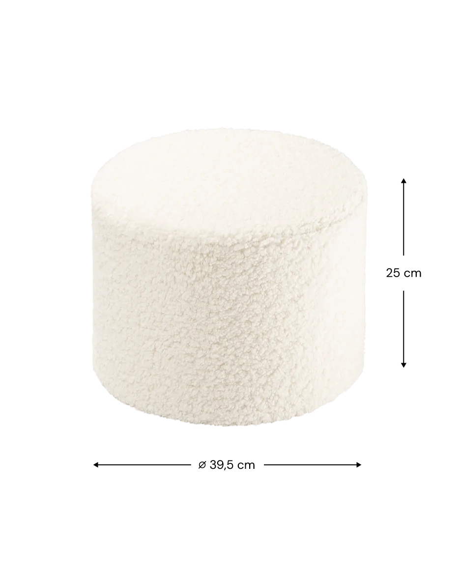 Wigiwama puf – Cream White