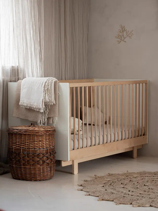 Wood Luck Design - Basic - tremme-/juniorseng 70 x 140 cm – hvid