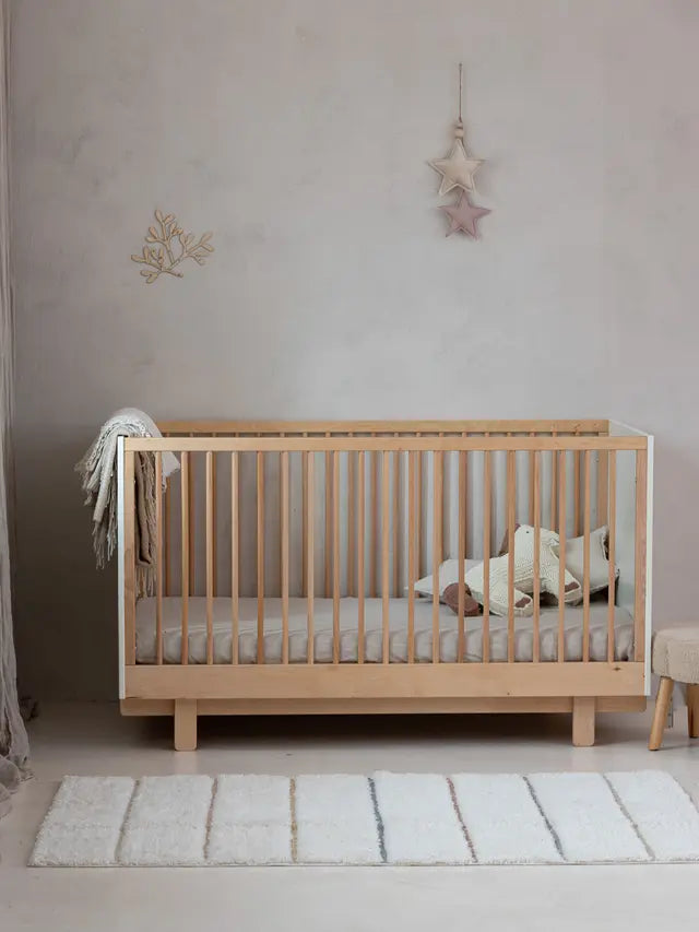 Wood Luck Design - Basic - tremme-/juniorseng 70 x 140 cm – hvid