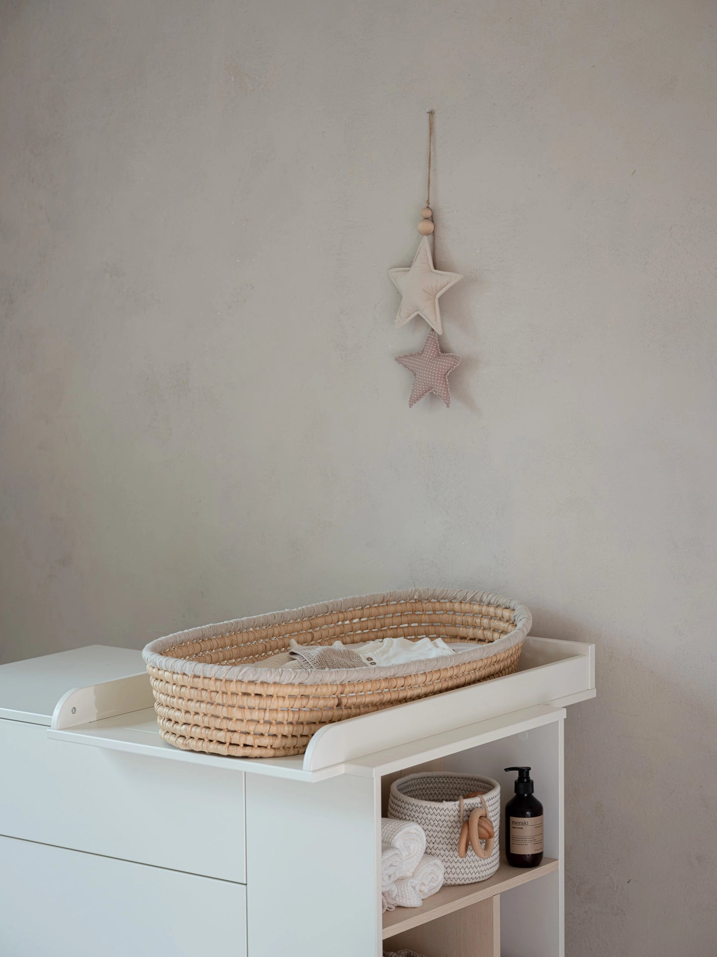 Wood Luck Design - Basic - pusletop til kommode – hvid