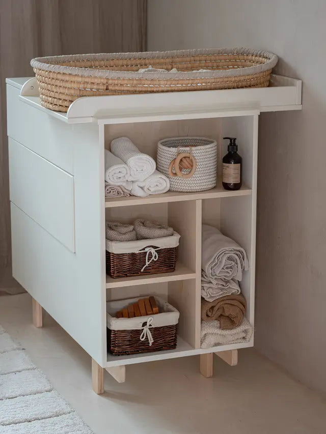 Wood Luck Design - Basic - kommode – hvid