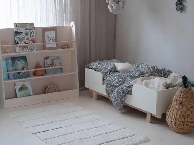 Wood Luck Design - Basic - tremme-/juniorseng 70 x 140 cm – hvid
