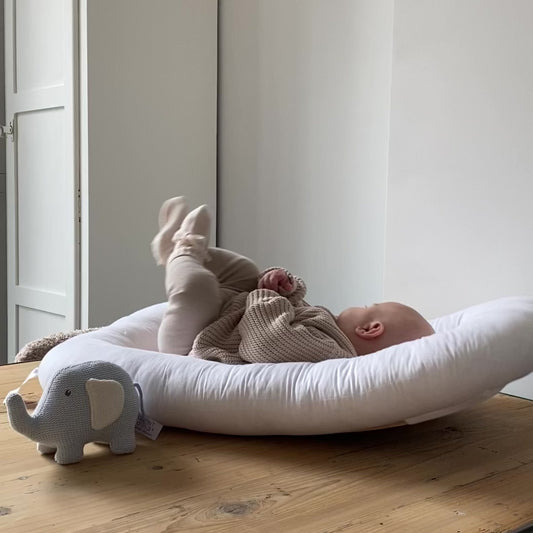 Curve Lab – Rocking Nest (inkl. Little Arc balancebræt) – Cocoa Brown
