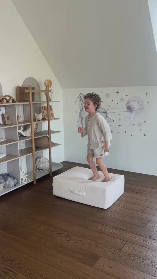 Shappy indendørs trampolin – Ultra Plush - Soft Beige