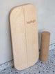 Rectangular Balance Board With Exercise Roll - Side Logo