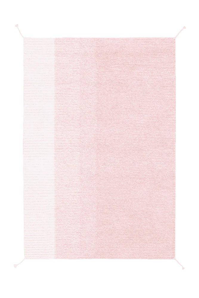 Lorena Canals vendbart vaskbart gulvtæppe Gelato Pink 120x160 cm – lyserød